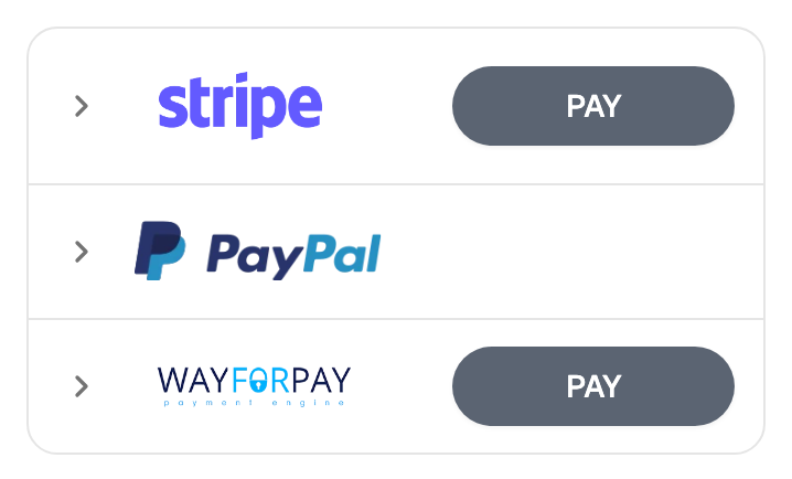 Payment gateways